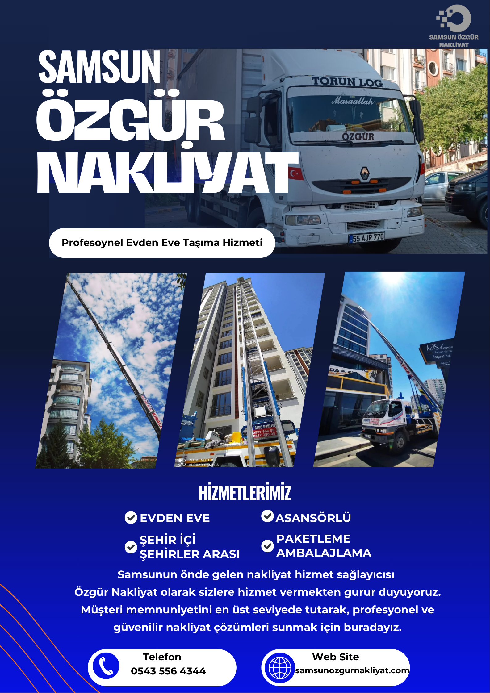 Samsun Evden Eve Afiş